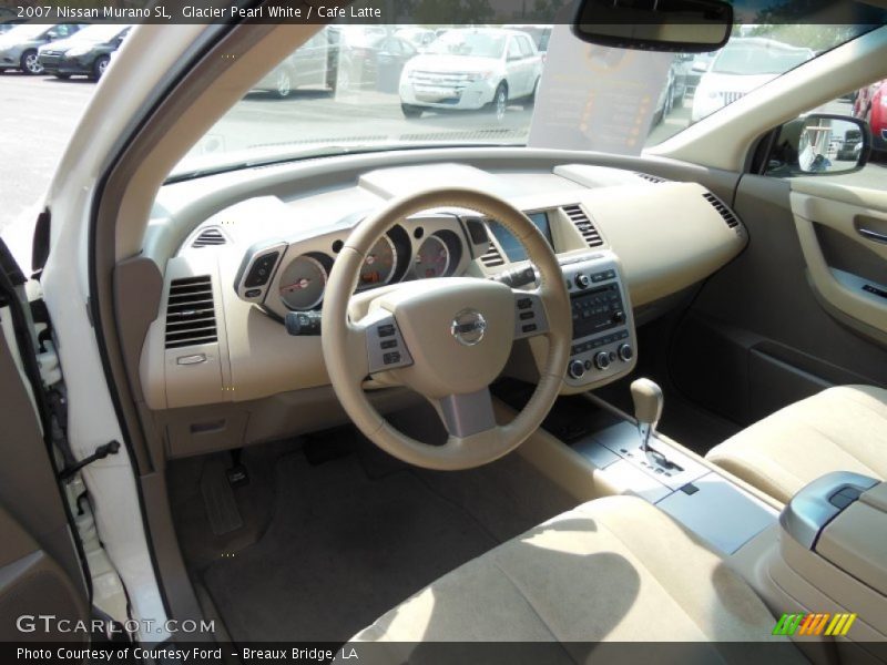 Glacier Pearl White / Cafe Latte 2007 Nissan Murano SL