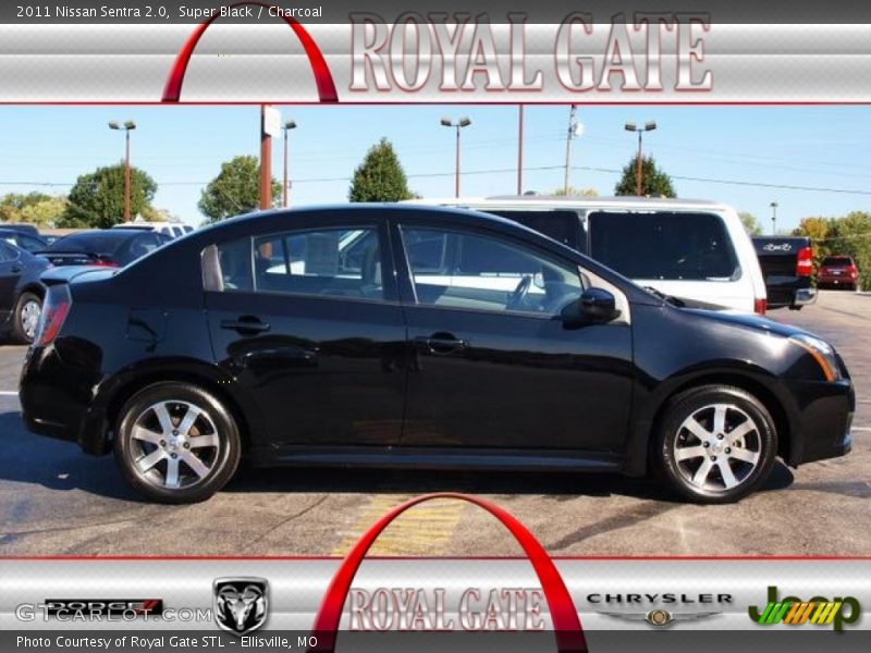 Super Black / Charcoal 2011 Nissan Sentra 2.0