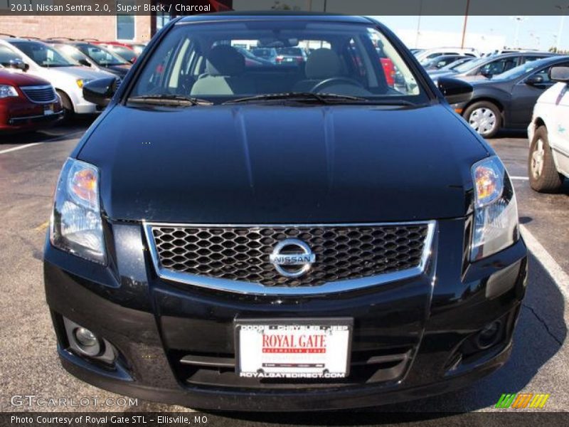Super Black / Charcoal 2011 Nissan Sentra 2.0
