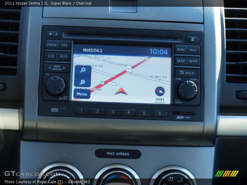 Super Black / Charcoal 2011 Nissan Sentra 2.0
