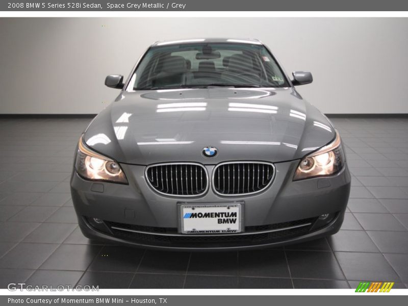 Space Grey Metallic / Grey 2008 BMW 5 Series 528i Sedan