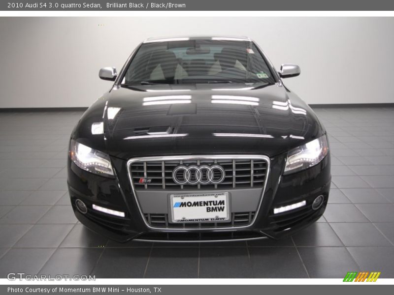 Brilliant Black / Black/Brown 2010 Audi S4 3.0 quattro Sedan