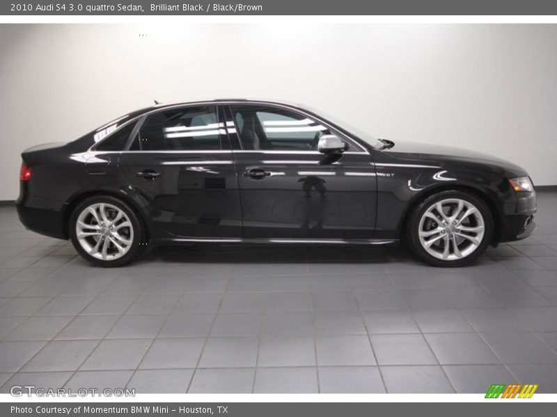 Brilliant Black / Black/Brown 2010 Audi S4 3.0 quattro Sedan