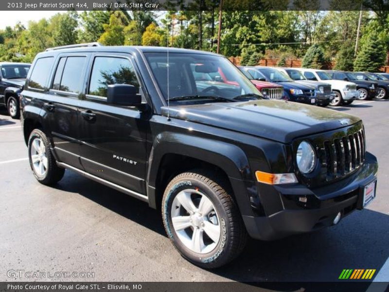 Black / Dark Slate Gray 2013 Jeep Patriot Sport 4x4