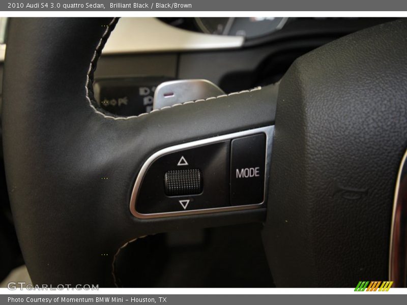 Brilliant Black / Black/Brown 2010 Audi S4 3.0 quattro Sedan