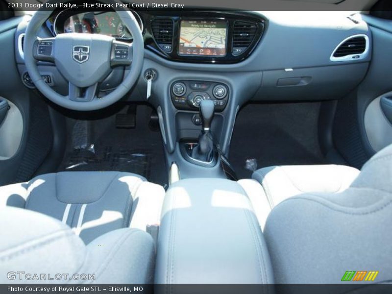 Dashboard of 2013 Dart Rallye