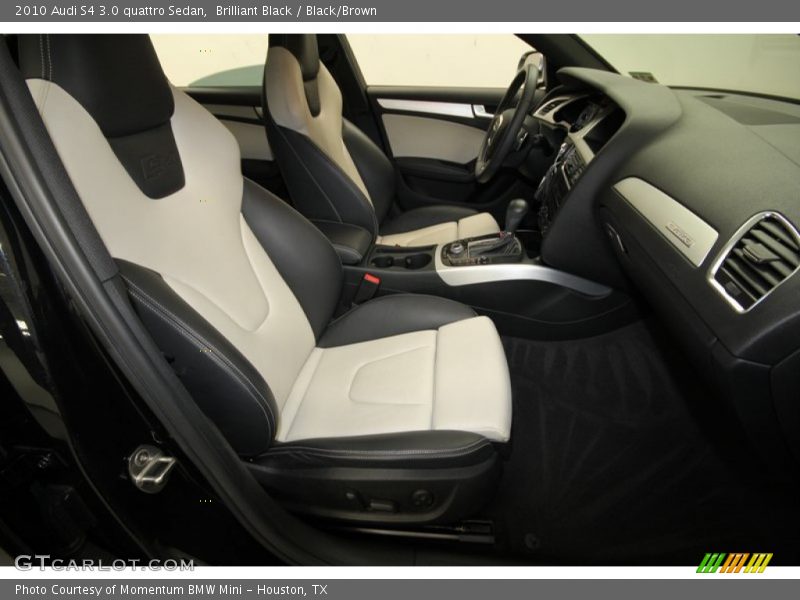 Brilliant Black / Black/Brown 2010 Audi S4 3.0 quattro Sedan