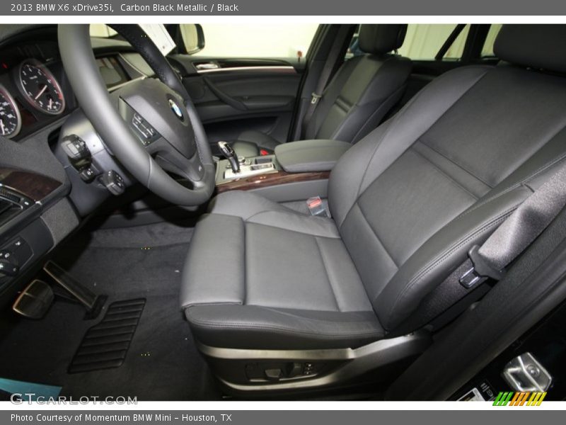 Carbon Black Metallic / Black 2013 BMW X6 xDrive35i