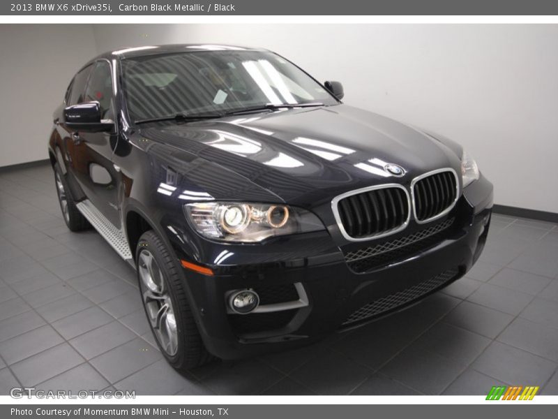 Carbon Black Metallic / Black 2013 BMW X6 xDrive35i