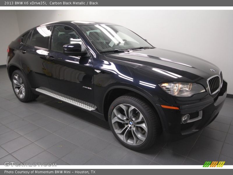 Carbon Black Metallic / Black 2013 BMW X6 xDrive35i