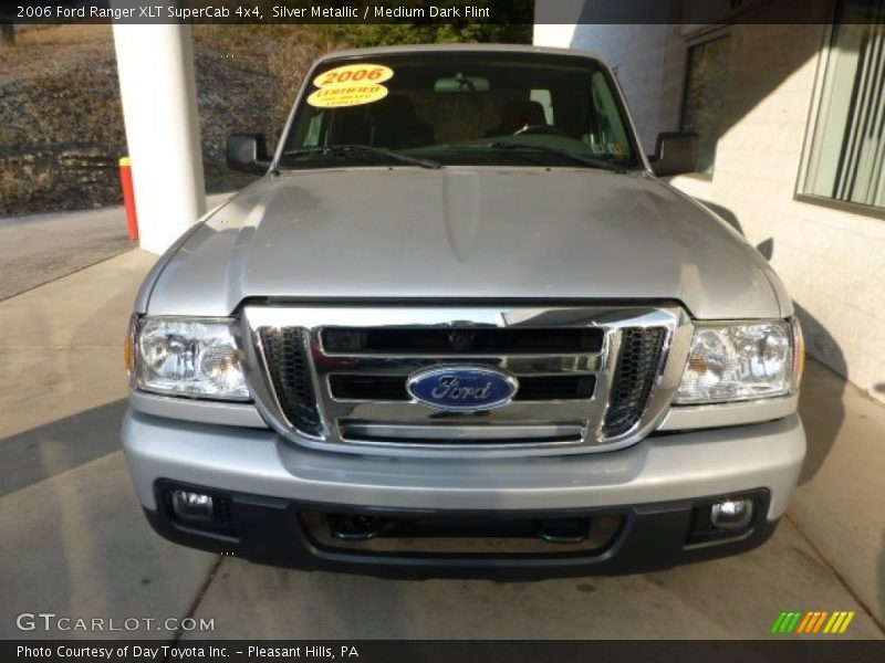 Silver Metallic / Medium Dark Flint 2006 Ford Ranger XLT SuperCab 4x4