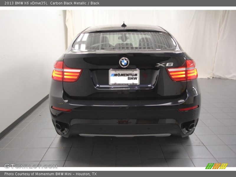 Carbon Black Metallic / Black 2013 BMW X6 xDrive35i