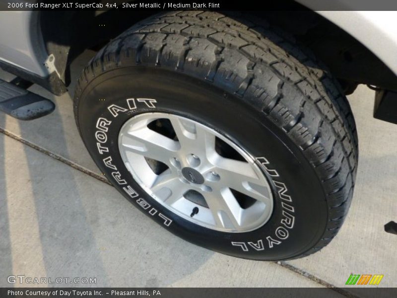 Silver Metallic / Medium Dark Flint 2006 Ford Ranger XLT SuperCab 4x4