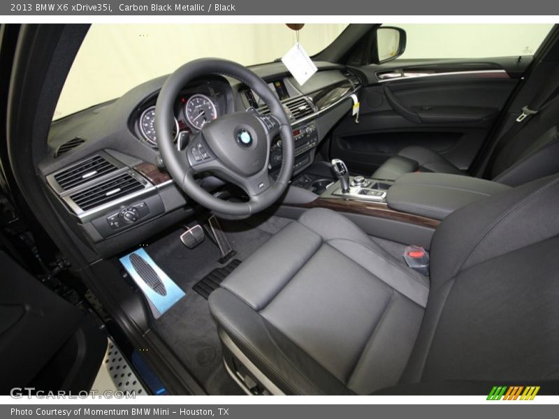 Black Interior - 2013 X6 xDrive35i 