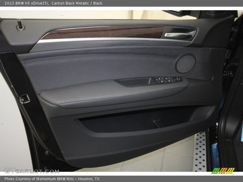 Carbon Black Metallic / Black 2013 BMW X6 xDrive35i