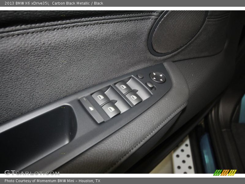 Carbon Black Metallic / Black 2013 BMW X6 xDrive35i