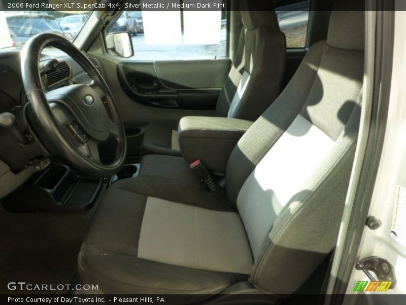 Silver Metallic / Medium Dark Flint 2006 Ford Ranger XLT SuperCab 4x4