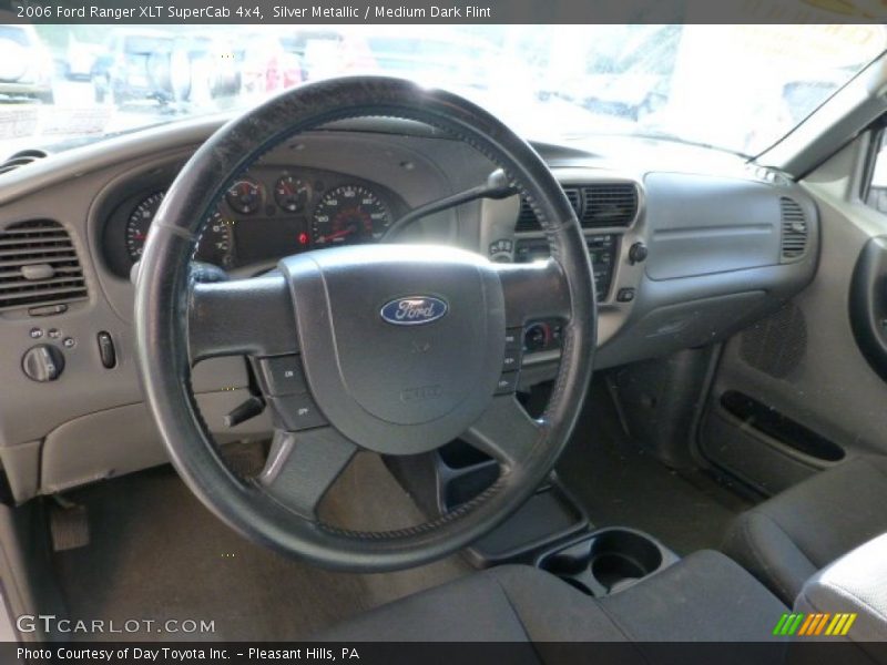 Silver Metallic / Medium Dark Flint 2006 Ford Ranger XLT SuperCab 4x4