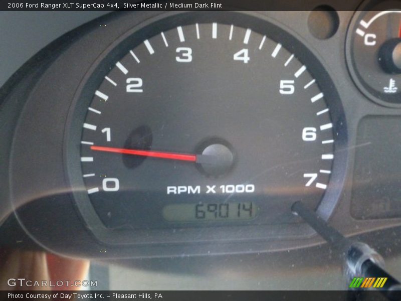 Silver Metallic / Medium Dark Flint 2006 Ford Ranger XLT SuperCab 4x4