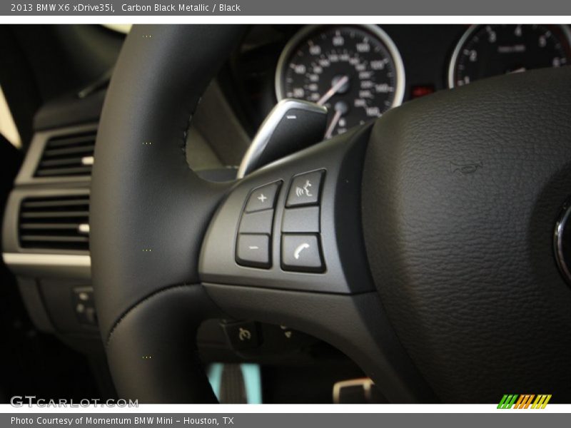 Carbon Black Metallic / Black 2013 BMW X6 xDrive35i