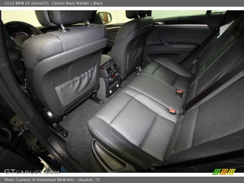 Carbon Black Metallic / Black 2013 BMW X6 xDrive35i