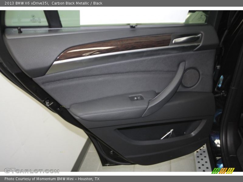 Carbon Black Metallic / Black 2013 BMW X6 xDrive35i