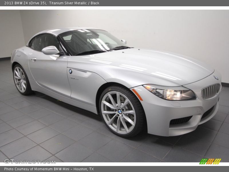 Titanium Silver Metallic / Black 2013 BMW Z4 sDrive 35i