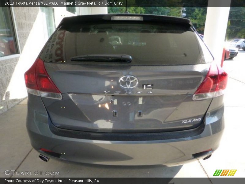 Magnetic Gray Metallic / Light Gray 2013 Toyota Venza XLE AWD