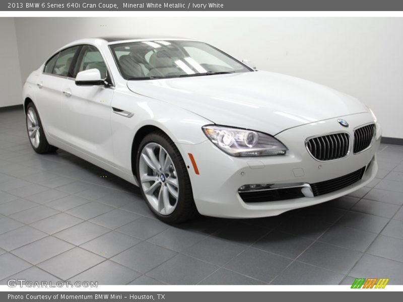 Front 3/4 View of 2013 6 Series 640i Gran Coupe
