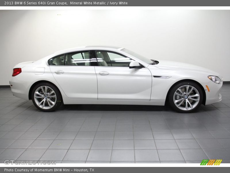  2013 6 Series 640i Gran Coupe Mineral White Metallic