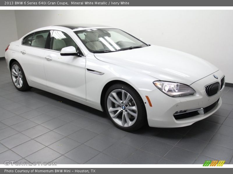 Front 3/4 View of 2013 6 Series 640i Gran Coupe
