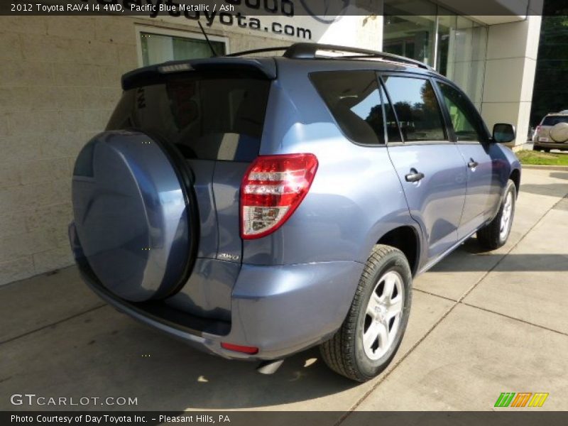 Pacific Blue Metallic / Ash 2012 Toyota RAV4 I4 4WD