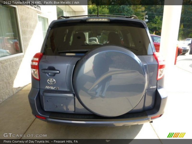 Pacific Blue Metallic / Ash 2012 Toyota RAV4 I4 4WD