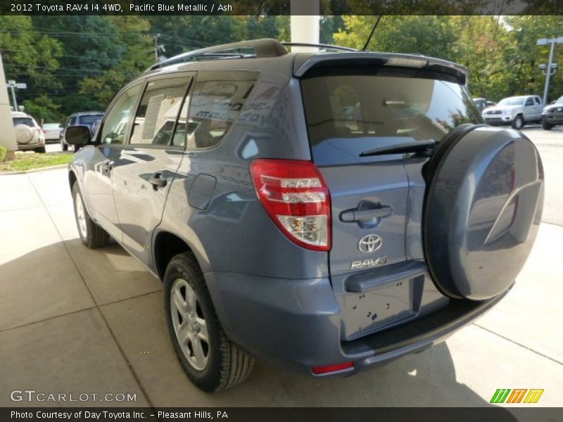 Pacific Blue Metallic / Ash 2012 Toyota RAV4 I4 4WD