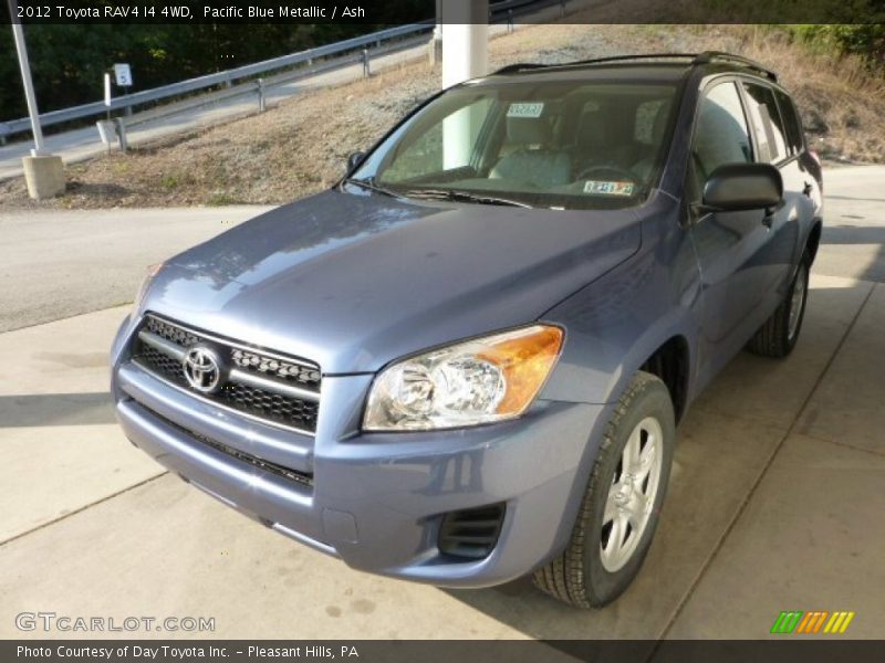 Pacific Blue Metallic / Ash 2012 Toyota RAV4 I4 4WD