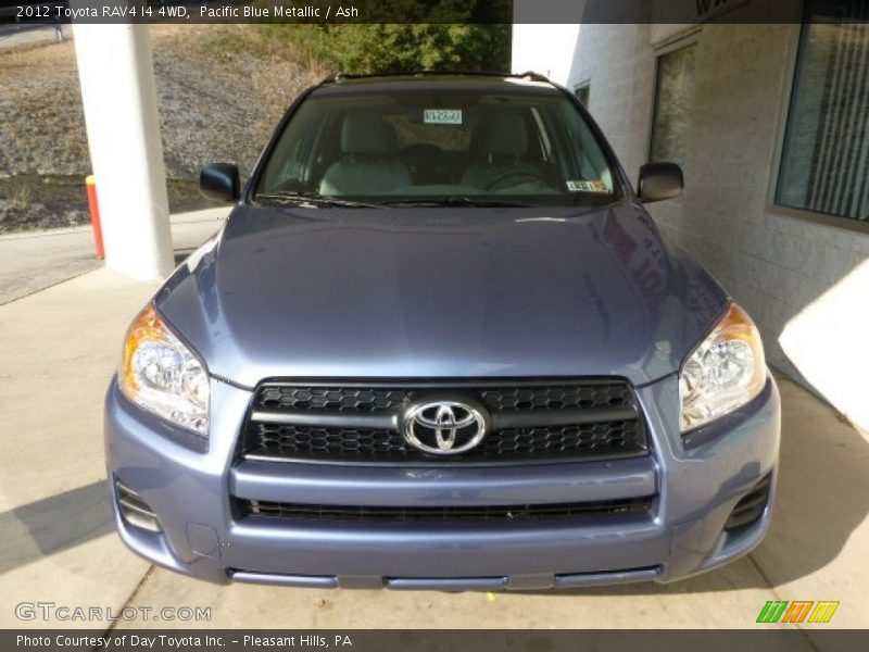 Pacific Blue Metallic / Ash 2012 Toyota RAV4 I4 4WD