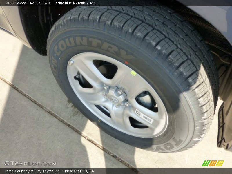 Pacific Blue Metallic / Ash 2012 Toyota RAV4 I4 4WD