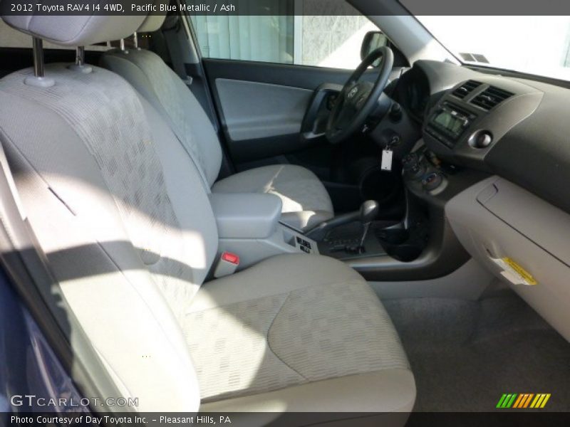 Pacific Blue Metallic / Ash 2012 Toyota RAV4 I4 4WD