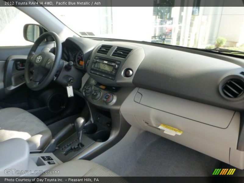 Pacific Blue Metallic / Ash 2012 Toyota RAV4 I4 4WD