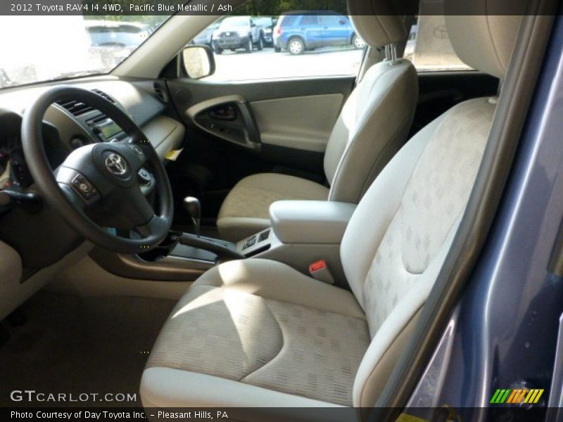 Pacific Blue Metallic / Ash 2012 Toyota RAV4 I4 4WD