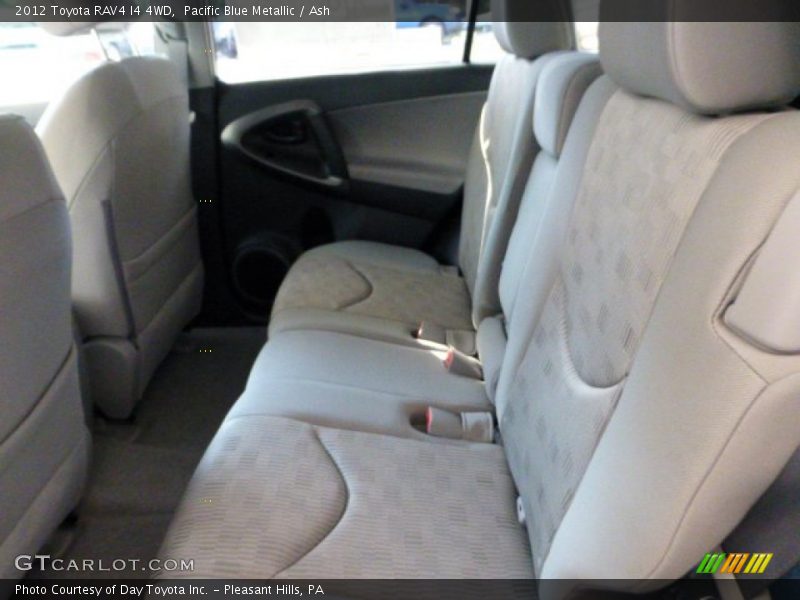 Pacific Blue Metallic / Ash 2012 Toyota RAV4 I4 4WD