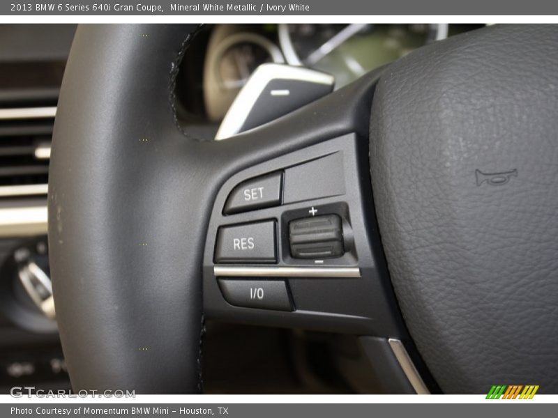 Controls of 2013 6 Series 640i Gran Coupe