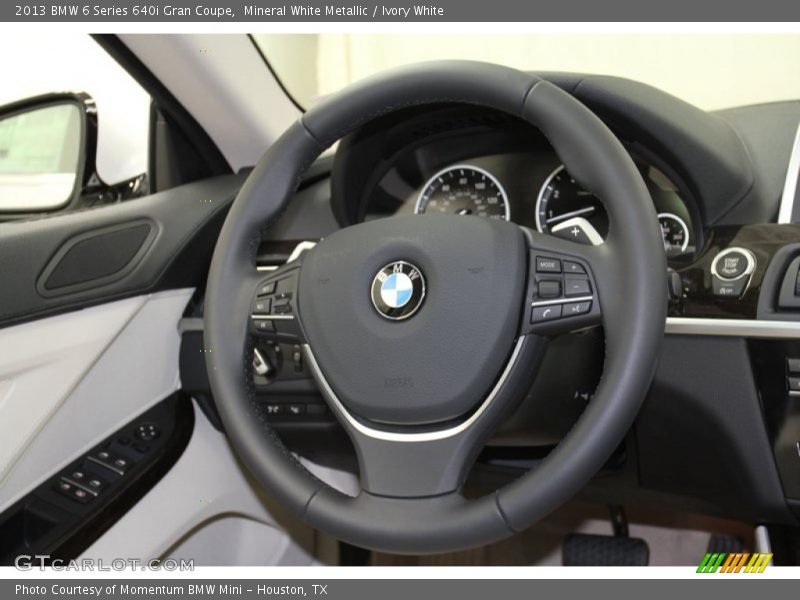  2013 6 Series 640i Gran Coupe Steering Wheel