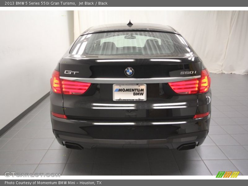 Jet Black / Black 2013 BMW 5 Series 550i Gran Turismo