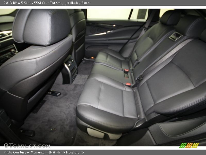 Rear Seat of 2013 5 Series 550i Gran Turismo