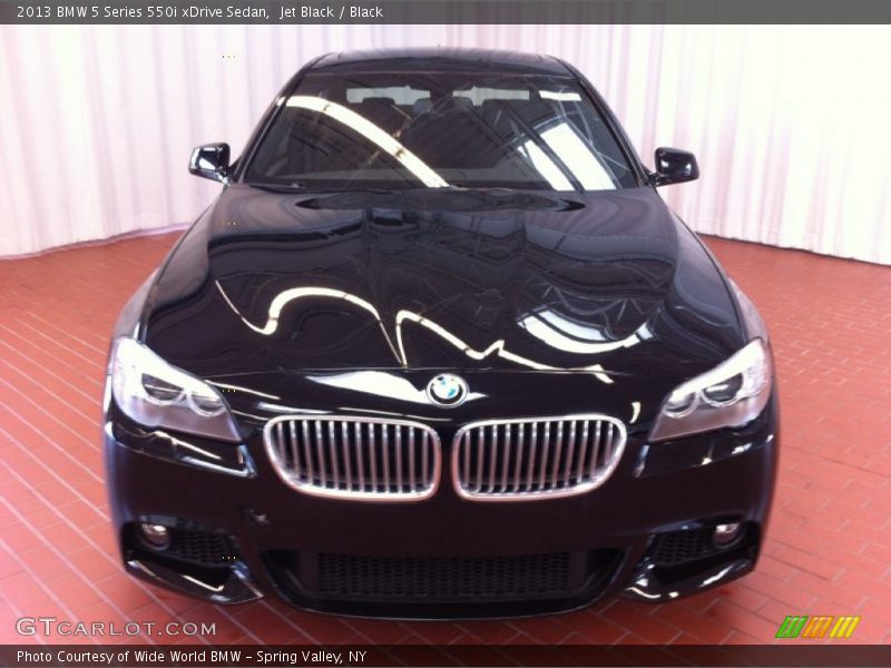Jet Black / Black 2013 BMW 5 Series 550i xDrive Sedan