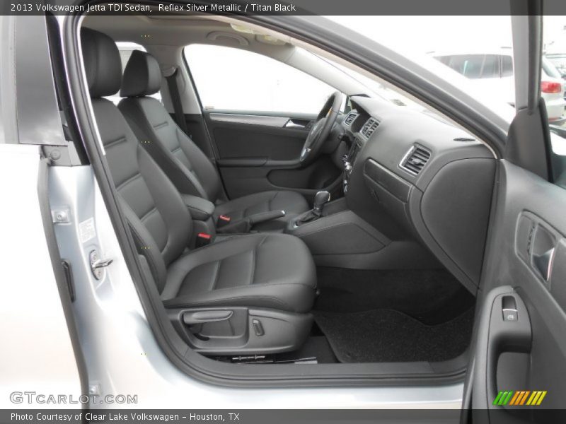 Reflex Silver Metallic / Titan Black 2013 Volkswagen Jetta TDI Sedan