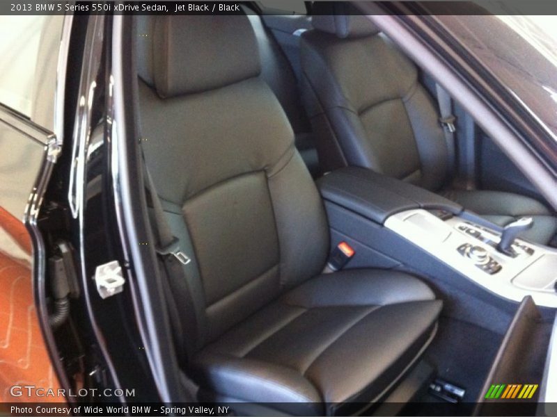 Jet Black / Black 2013 BMW 5 Series 550i xDrive Sedan
