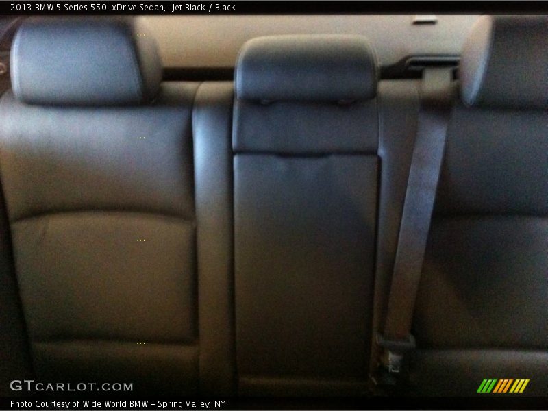 Jet Black / Black 2013 BMW 5 Series 550i xDrive Sedan