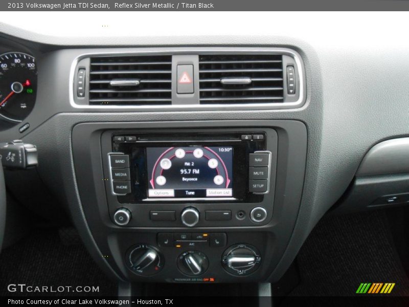 Reflex Silver Metallic / Titan Black 2013 Volkswagen Jetta TDI Sedan